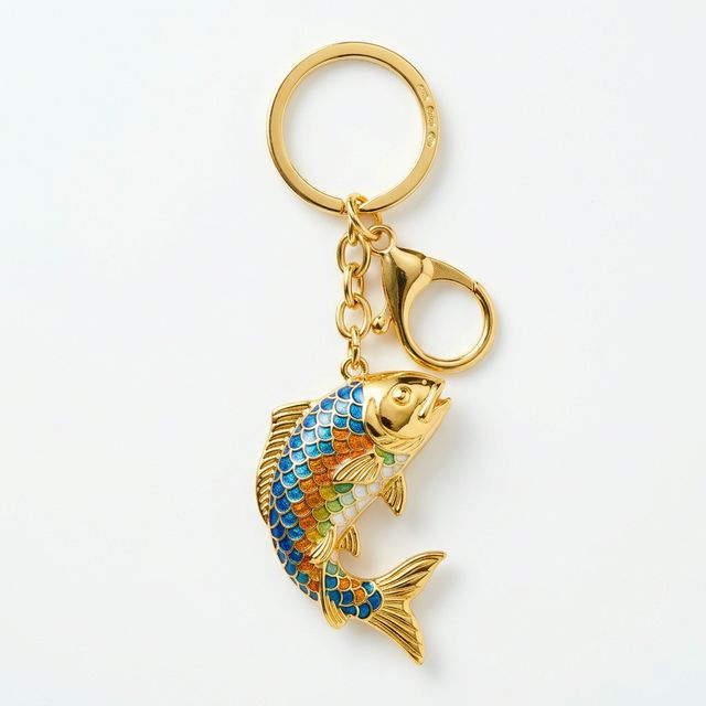 Llavero Pez Dorado